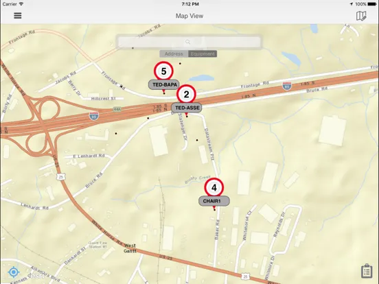 ภาพหน้าจอของ HxGN EAM Mobile Offline iPad 